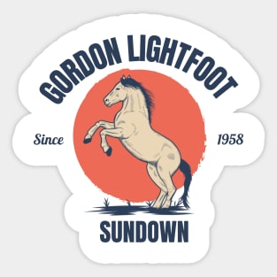 Sundown Sticker